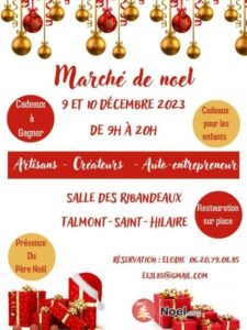 Marché de Noël à Talmont-Saint-Hilaire